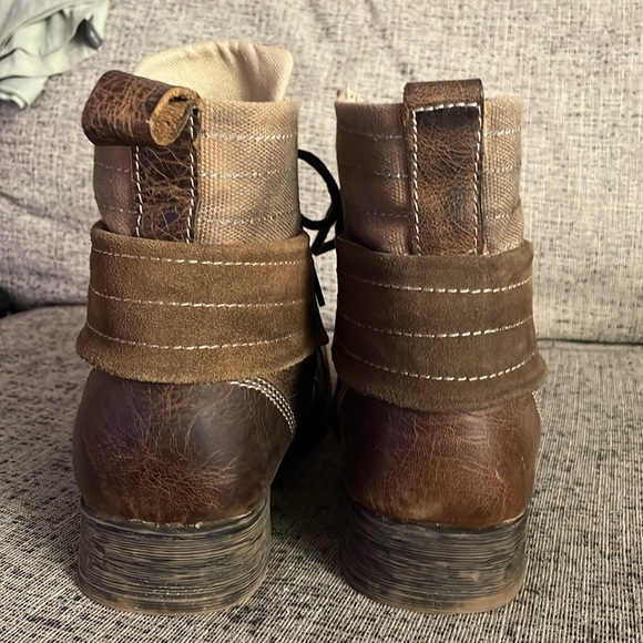 Bed Stu Men’s Chelsea  Brown Leather Boots Size 11 - Picture 3 of 13